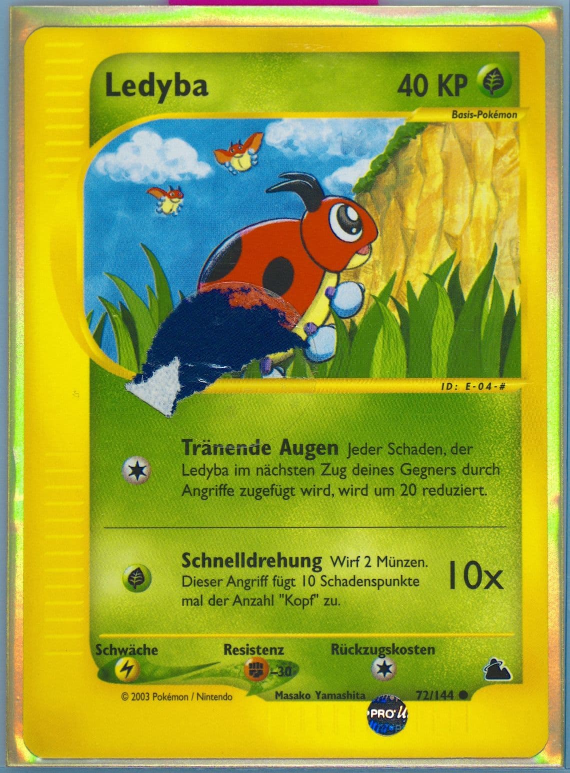 Ledyba German (72) 2003 Pokemon Skyridge