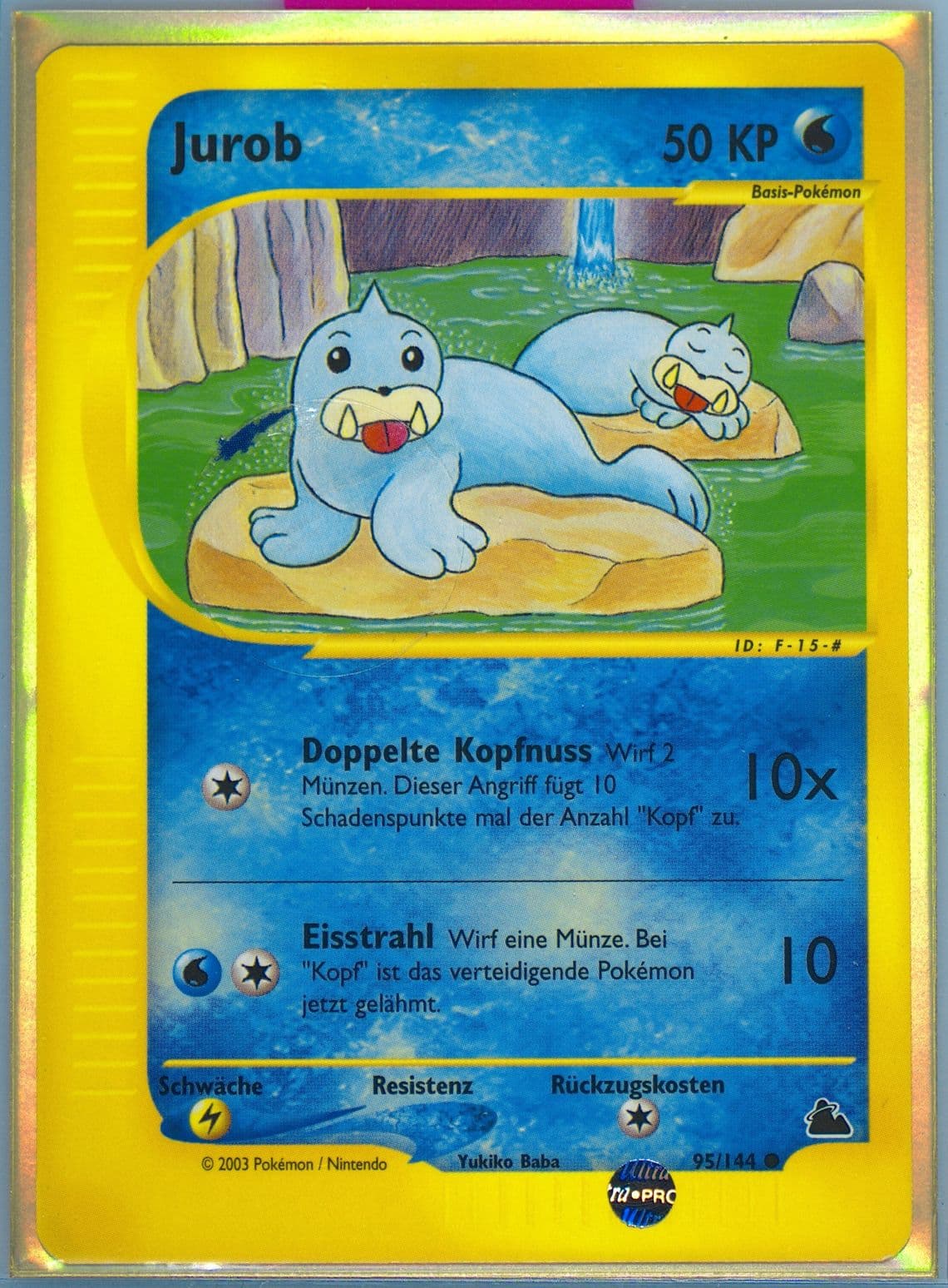 Jurob German (95) 2003 Pokemon Skyridge