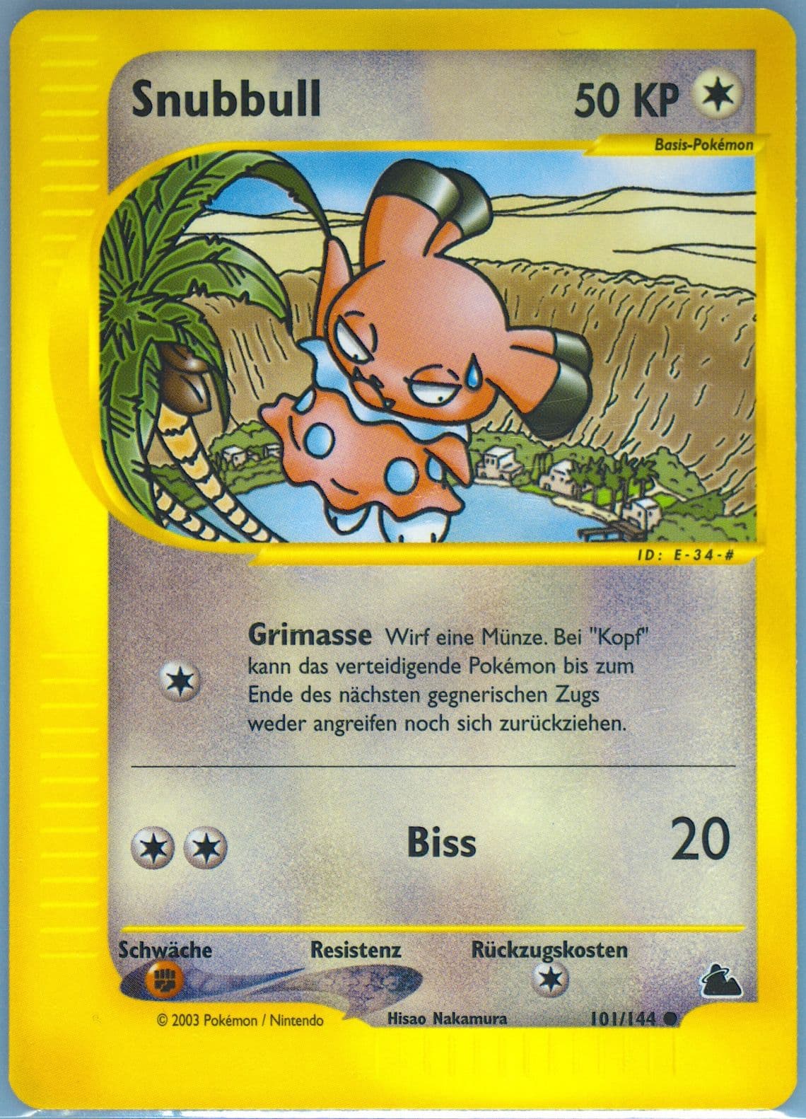 Snubbull German (101) 2003 Pokemon Skyridge