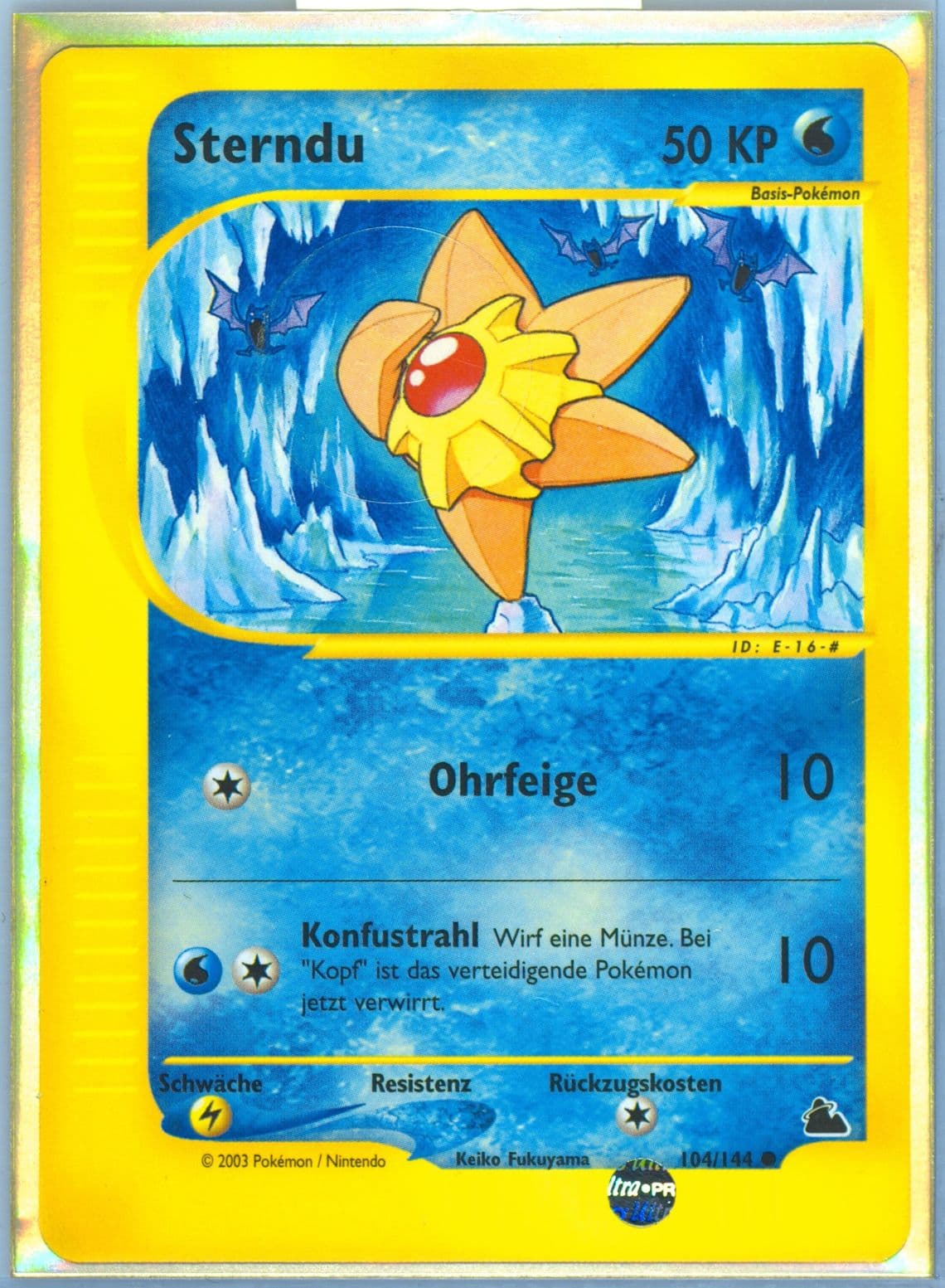 Sterndu German (104) 2003 Pokemon Skyridge