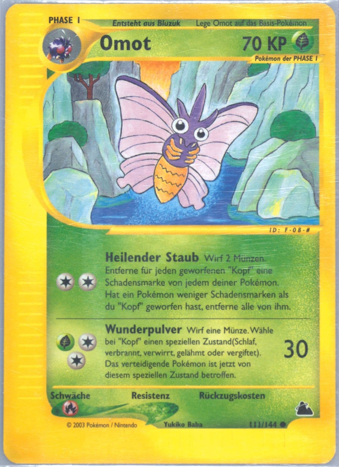 Omot German (111) 2003 Pokemon Skyridge