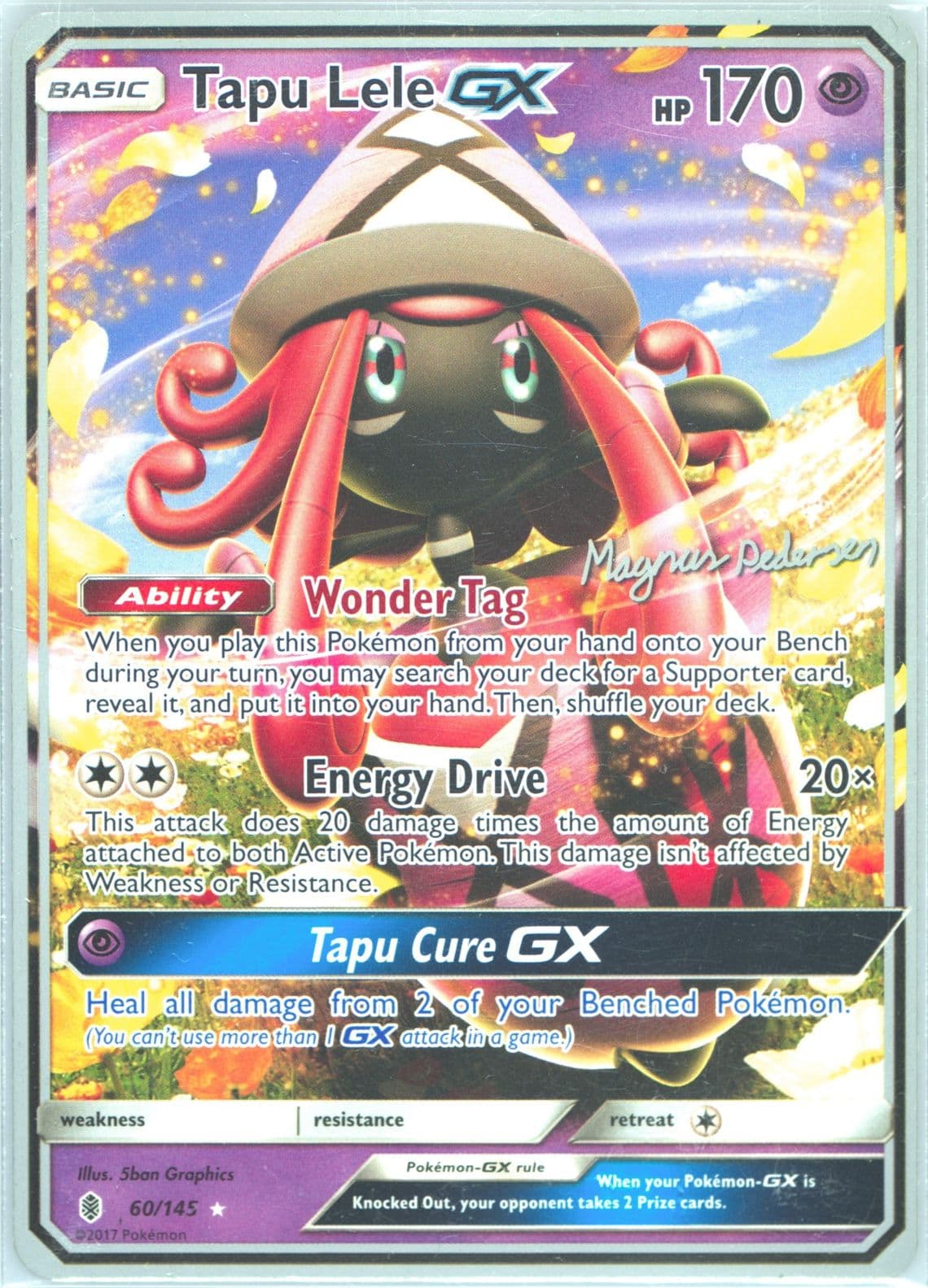 Tapu Lele GX Garbanette (60) 2018 Pokemon World Championship Promo