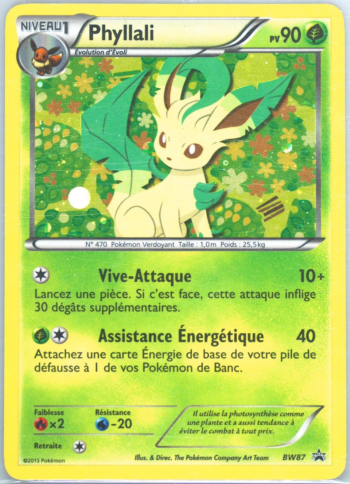 Phyllali Sylveon Collection-French (BW87) 2013 Pokemon Black & White Promo