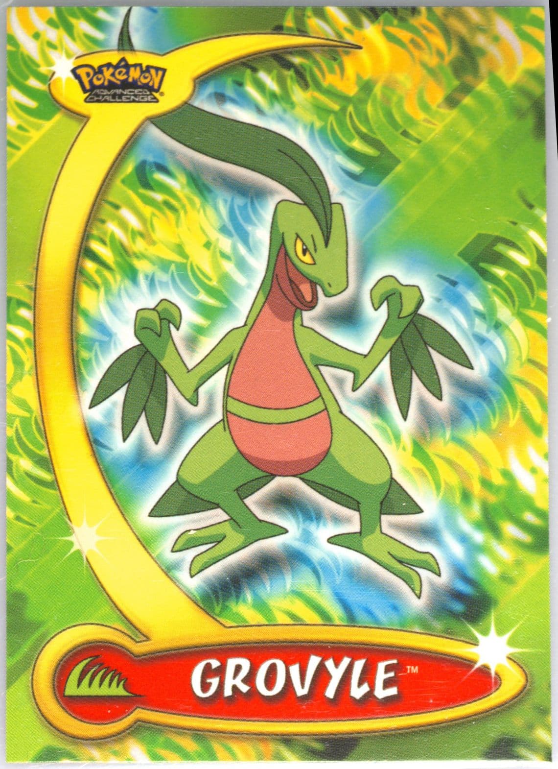 Grovyle (34) 2004 Topps Pokemon Advanced Challenge