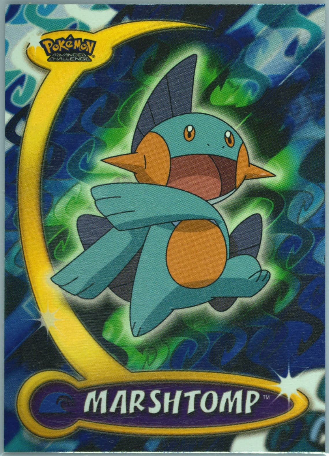 Marshtomp (43) 2004 Topps Pokemon Advanced Challenge