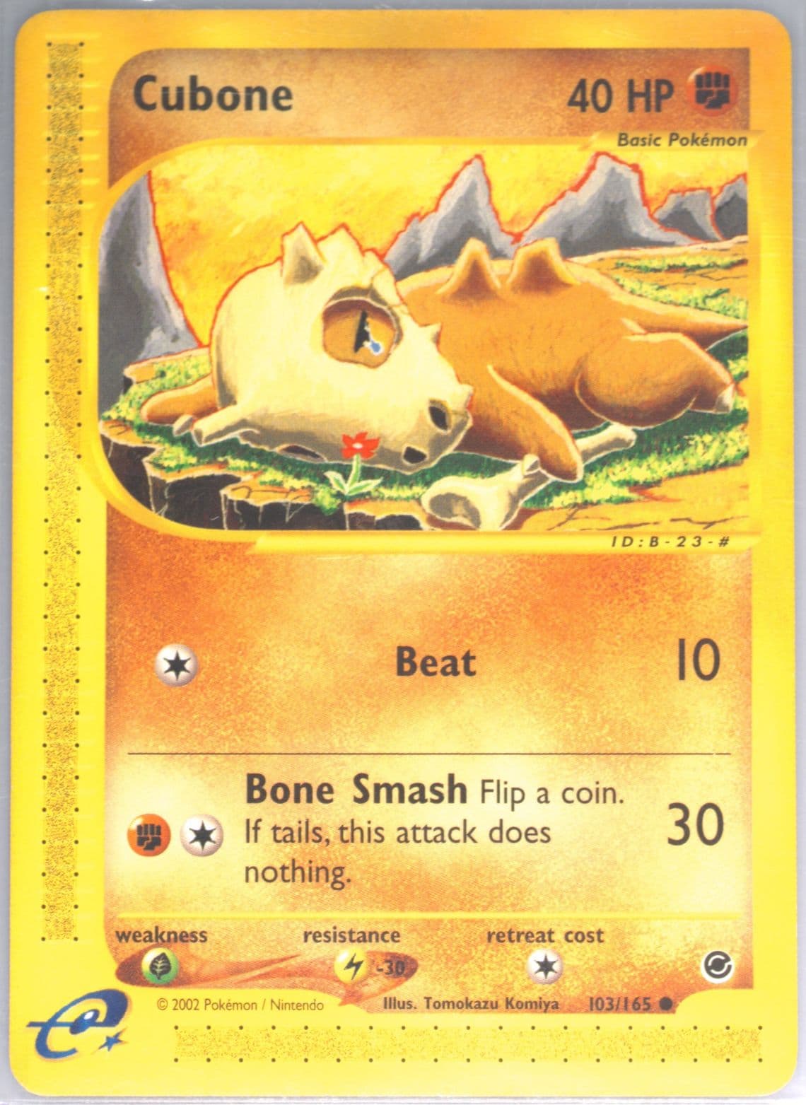 Cubone (103) 2002 Pokemon Expedition