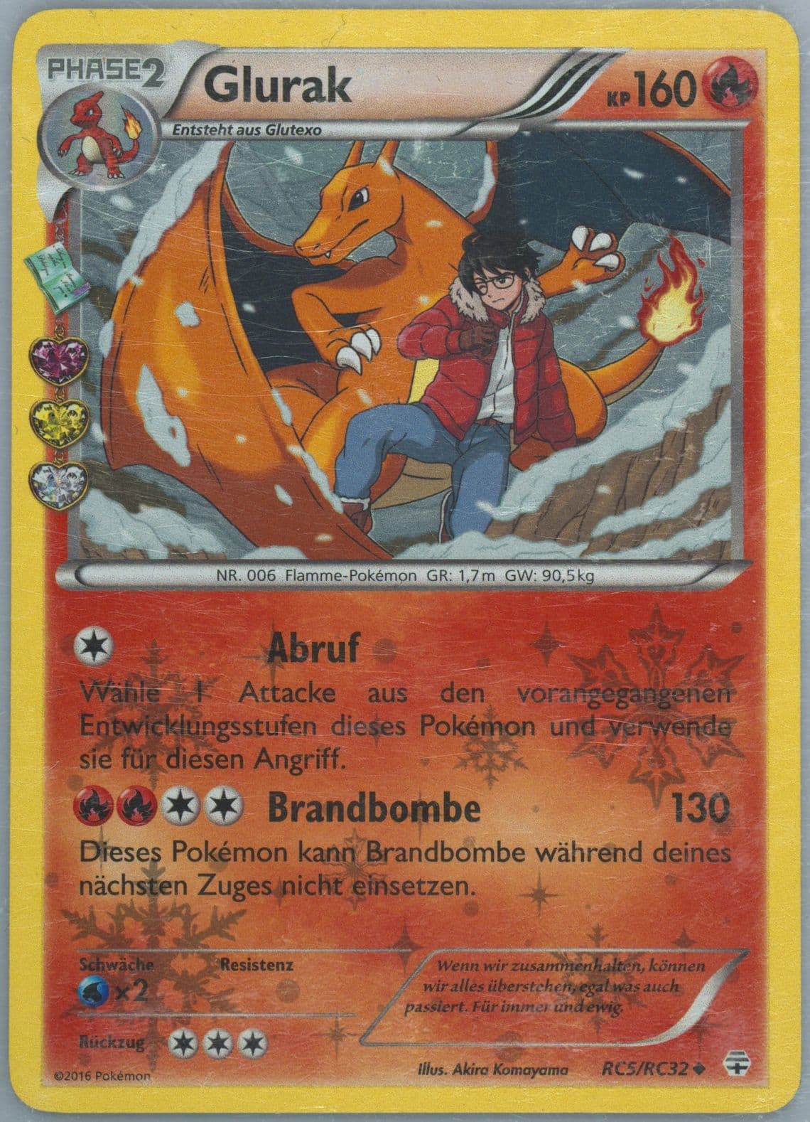 Glurak German (RC5) 2016 Pokemon XY Generations Radiant Collection