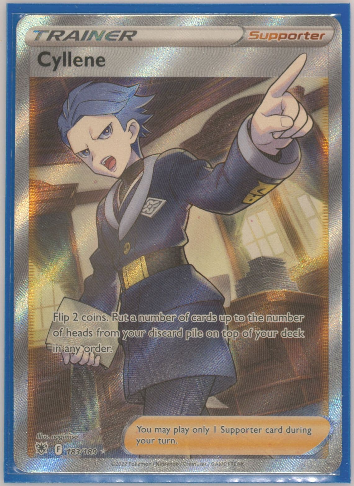 Cyllene (138) 2022 Pokemon Sword & Shield Astral Radiance