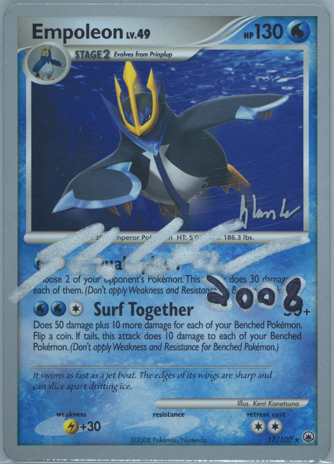 Empoleon Empotech (17) 2008 Pokemon World Championships Promo