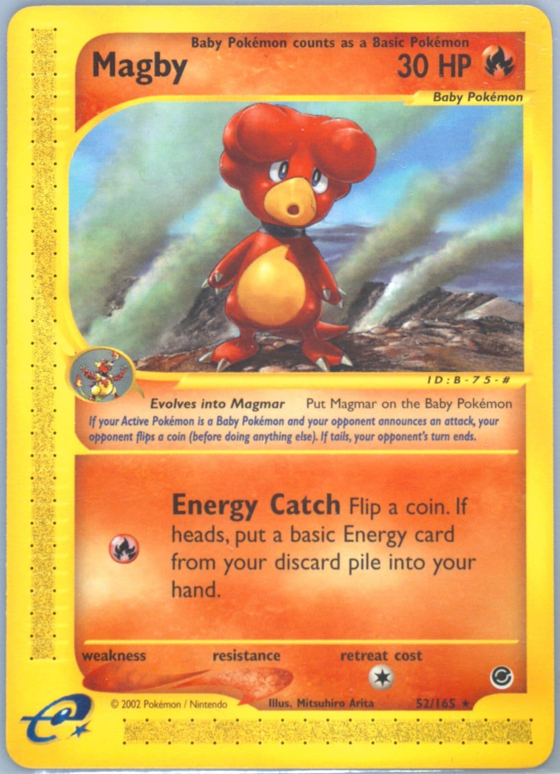 Magby (52) 2002 Pokemon Expedition