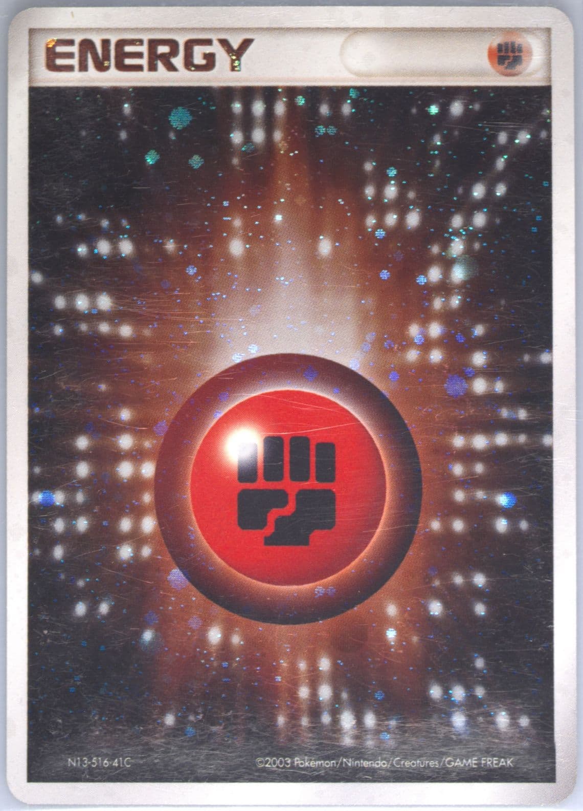 Fighting Energy-Holo 2003 Pokemon Japanese Magma VS Aqua