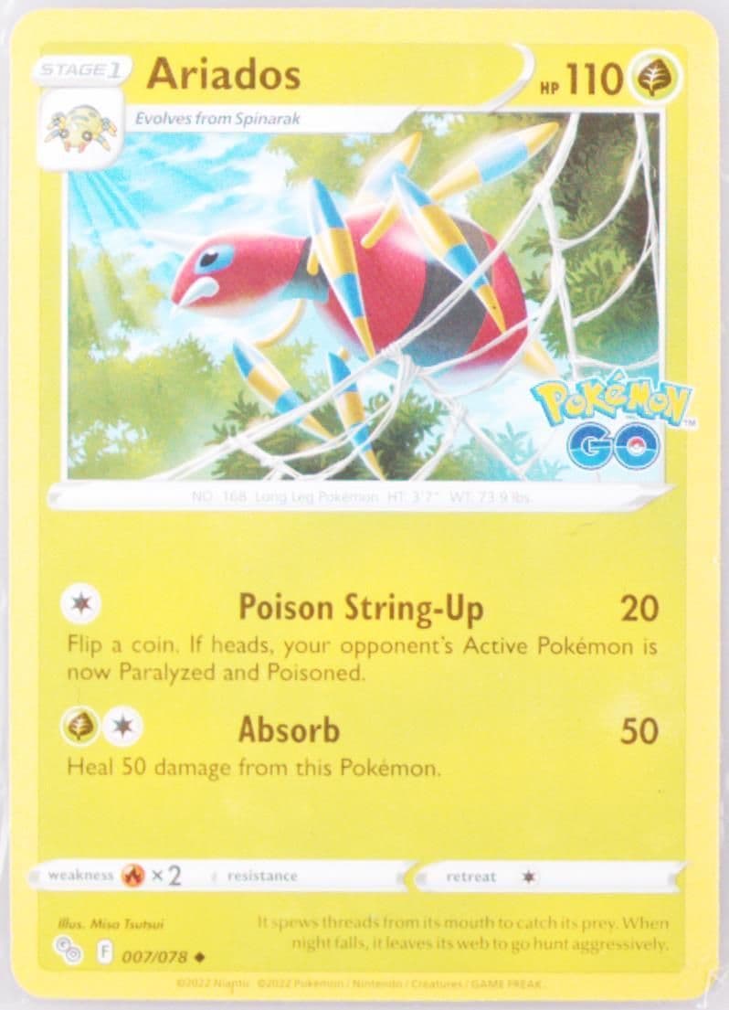 Ariados (007) 2022 Pokemon Go