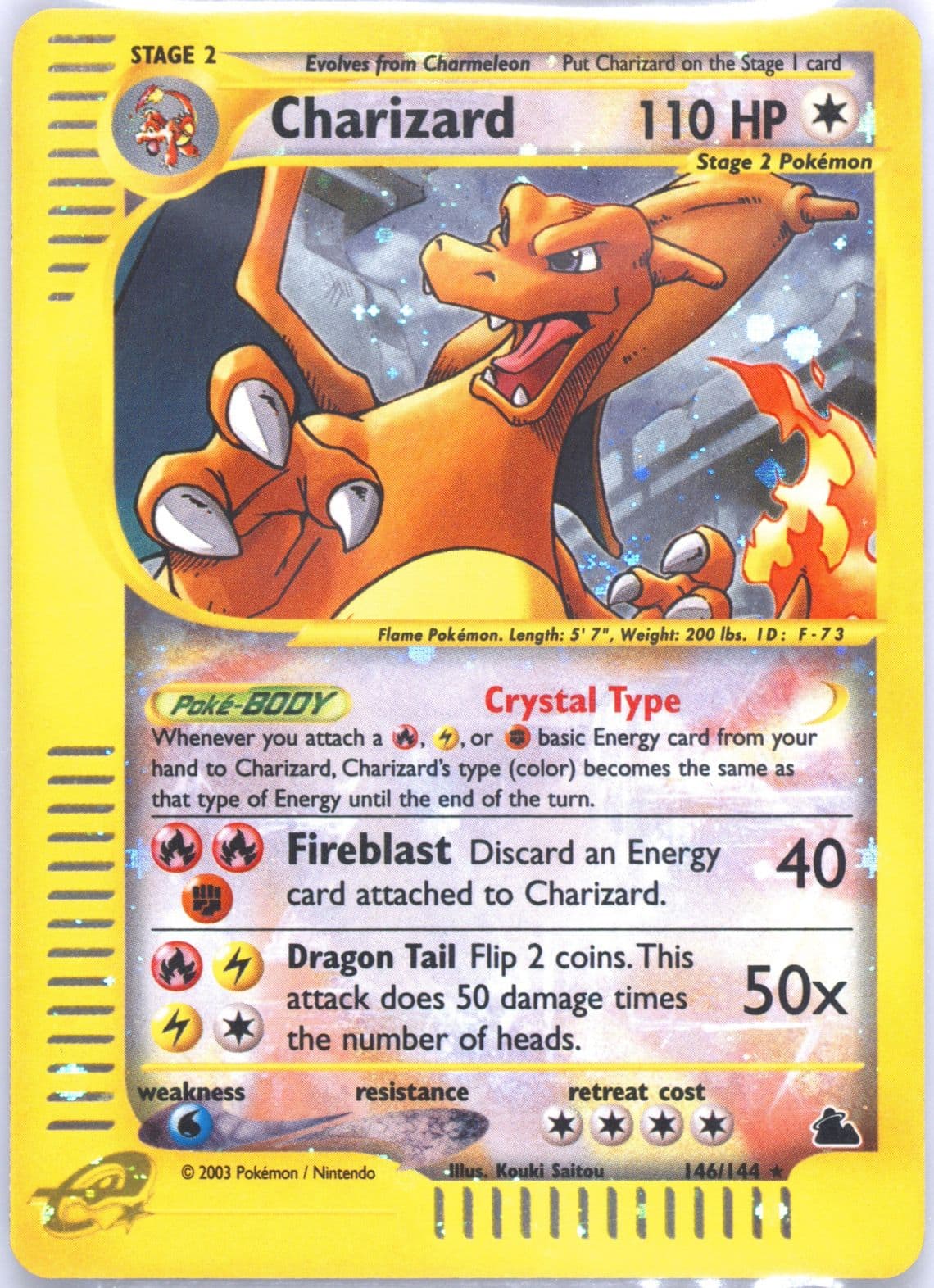 Charizard-Holo (146) 2003 Pokemon Skyridge