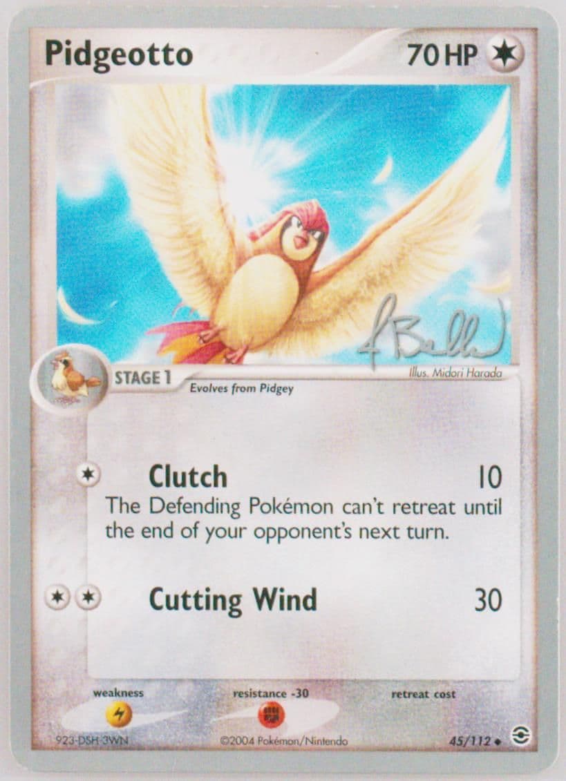 Pidgeotto Eeveelutions (45) 2006 Pokemon World Championships Promo