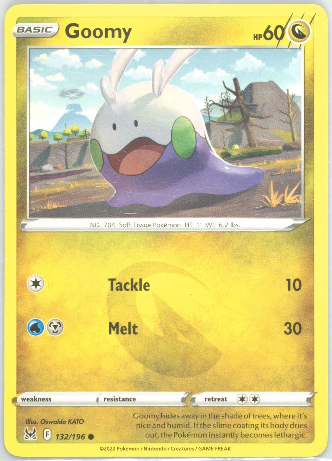 Goomy (132) 2022 Pokemon Sword & Shield Lost Origin