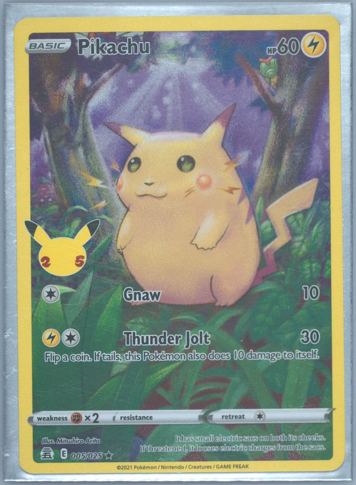 Full Art/Pikachu Spanish (005) 2021 Pokemon Celebrations