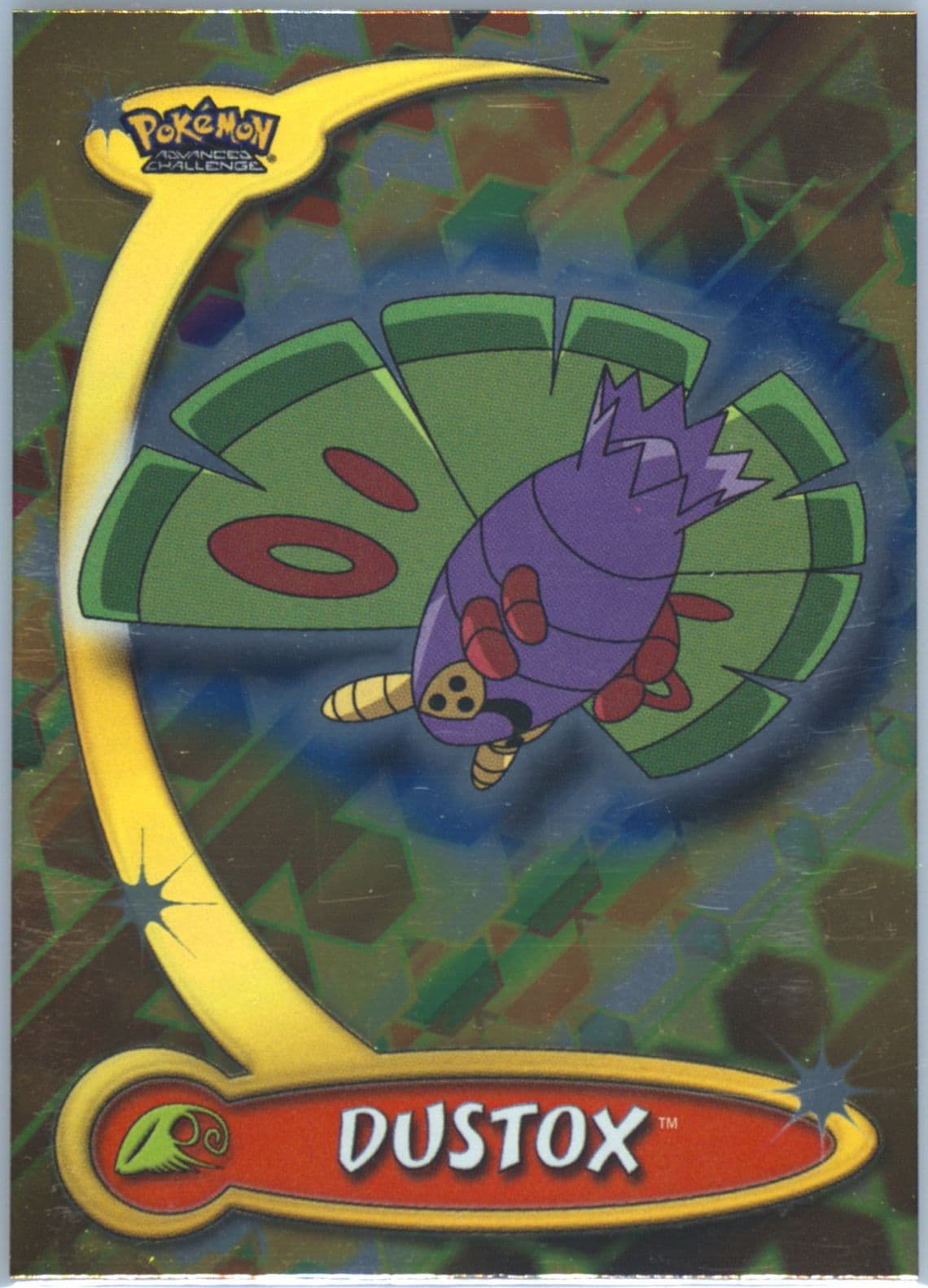 Dustox Foil (25) 2004 Topps Pokemon Advanced Challenge