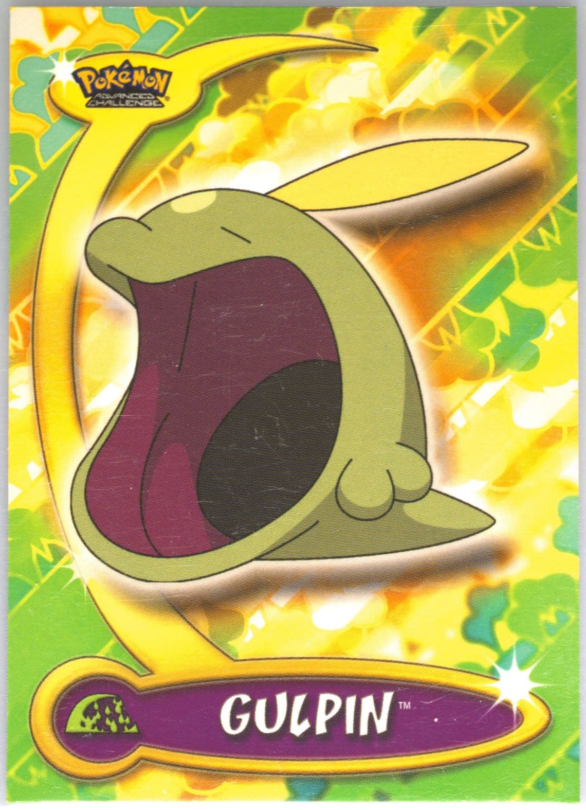 Gulpin (35) 2004 Topps Pokemon Advanced Challenge