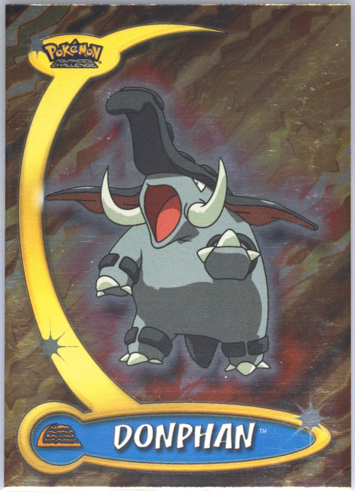 Donphan Foil (23) 2004 Topps Pokemon Advanced Challenge