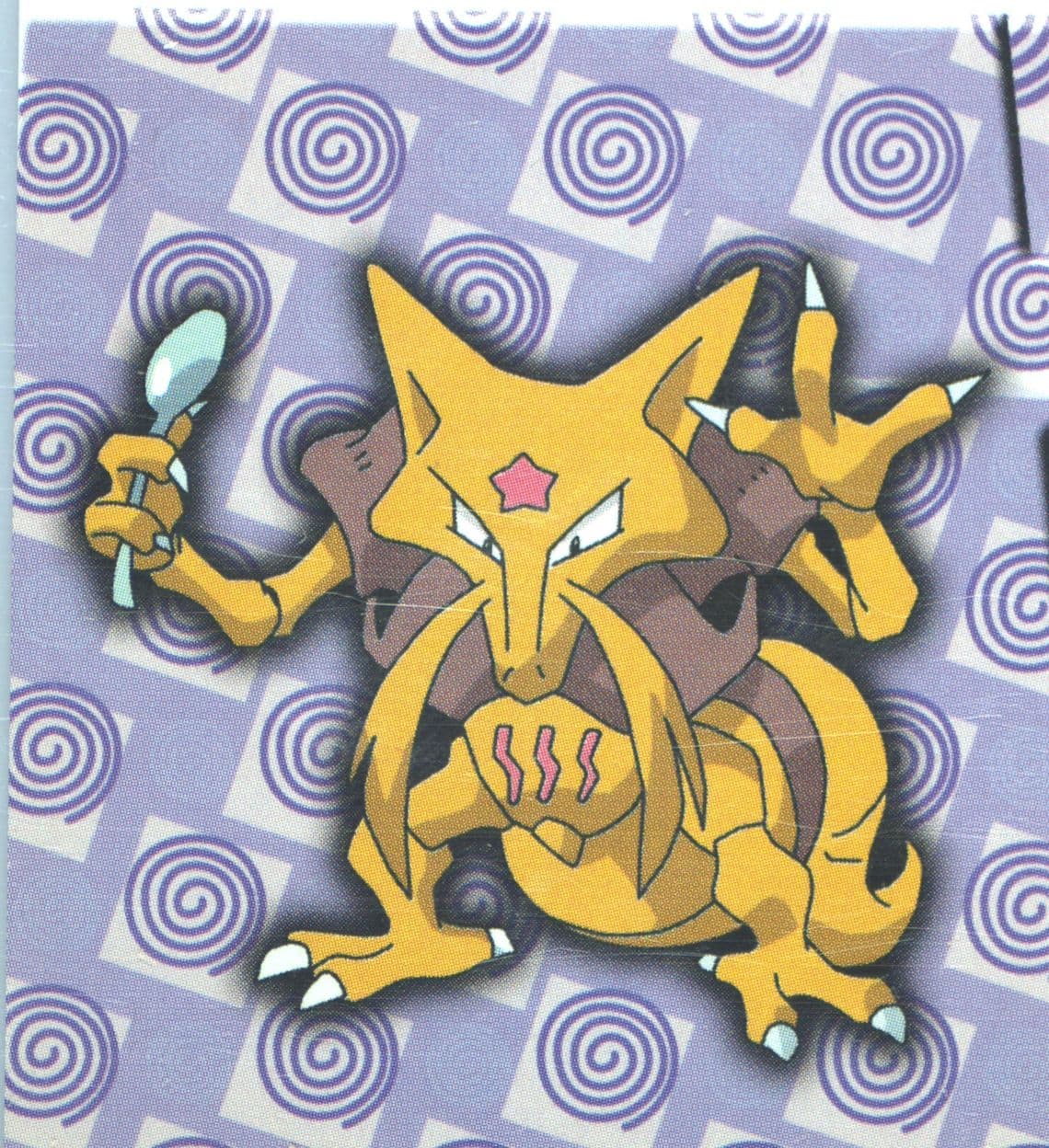 Kadabra (218) 1999 Merlin Pokemon