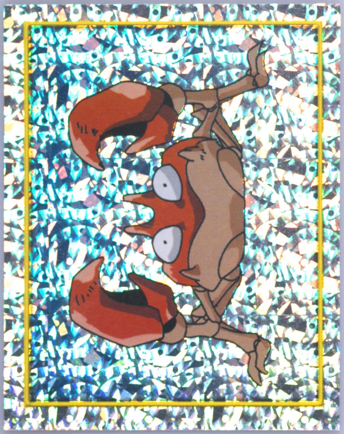 Krabby-Prism (114) 2000 Merlin Pokemon 2