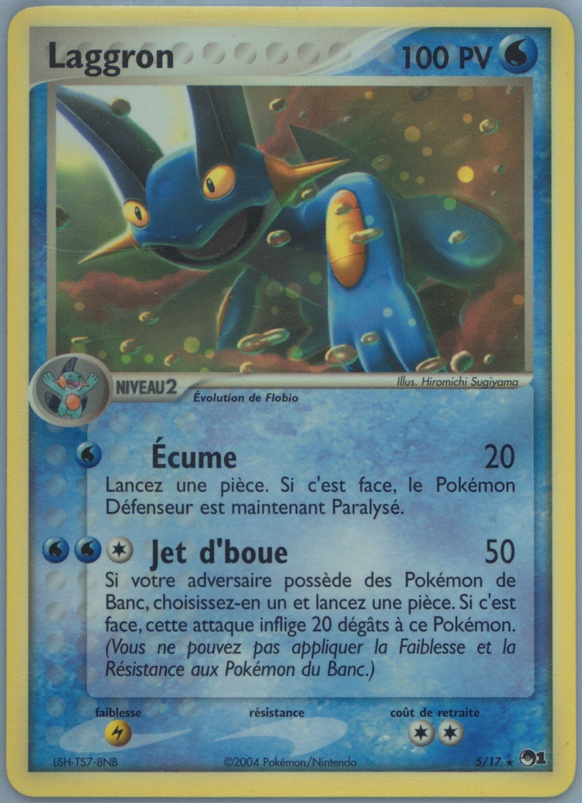 Laggron French (5) 2004 Pokemon Pop Series 1