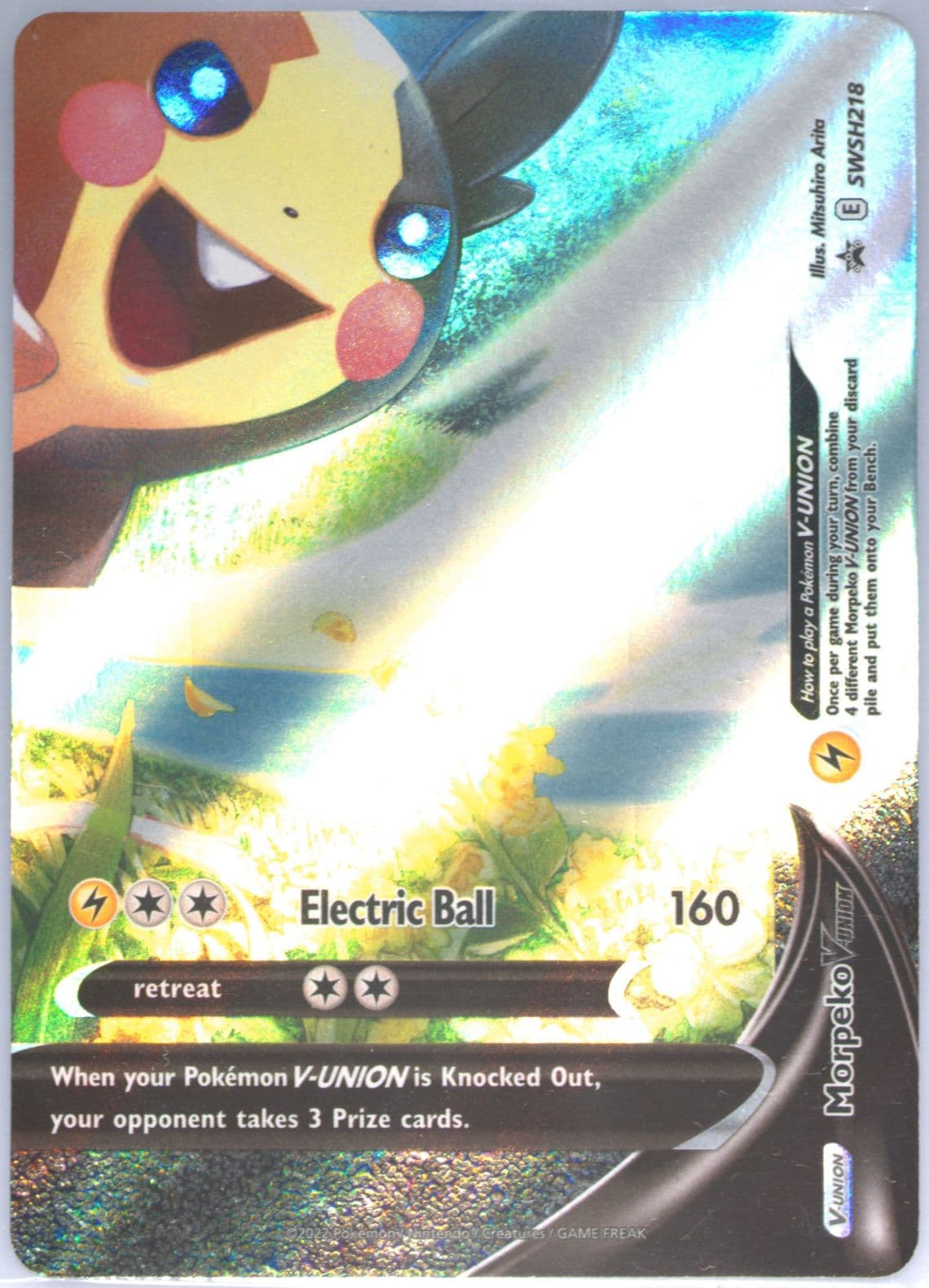 Morpeko V-Union Morpeko V-Union Special Collection (218) 2022 Pokemon Swsh Black Star Promo