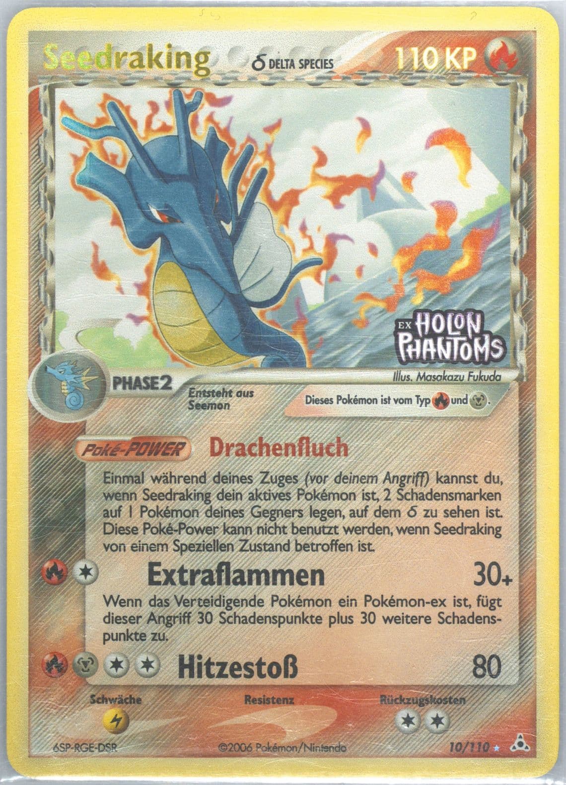 Seedraking-Reverse Foil German (10) 2006 Pokemon EX Holon Phantoms