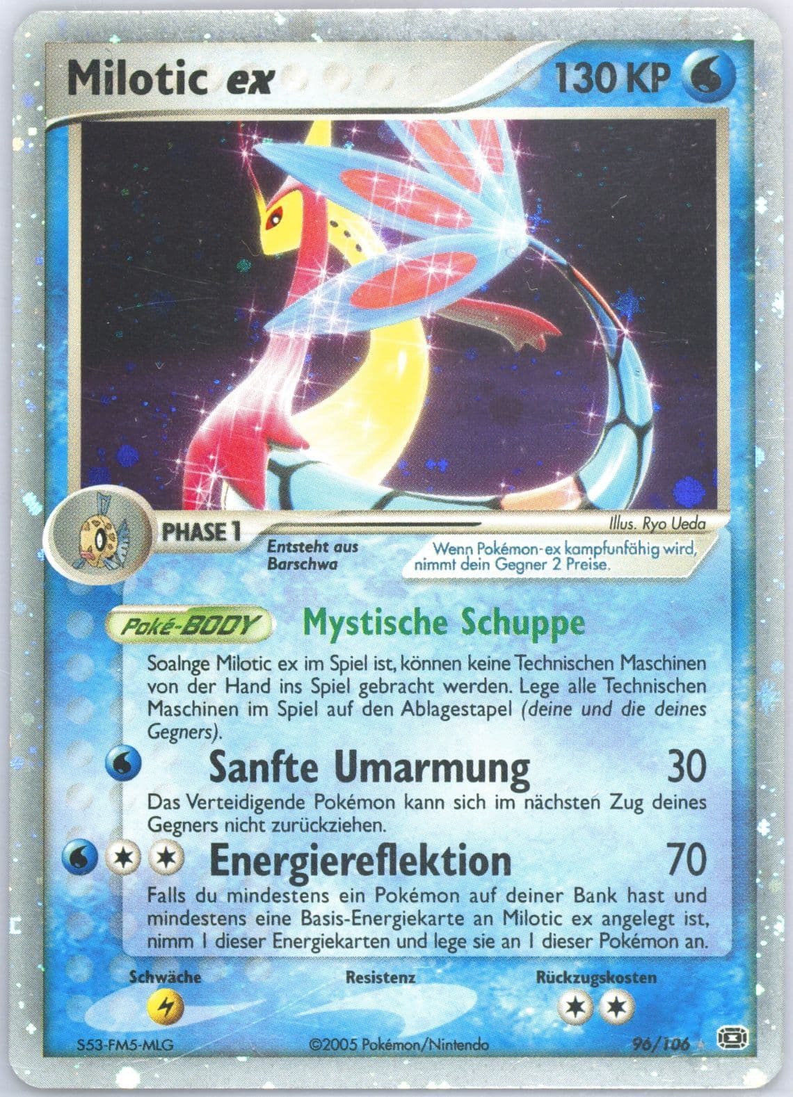 Milotic EX-Holo German (96) 2005 Pokemon EX Emerald