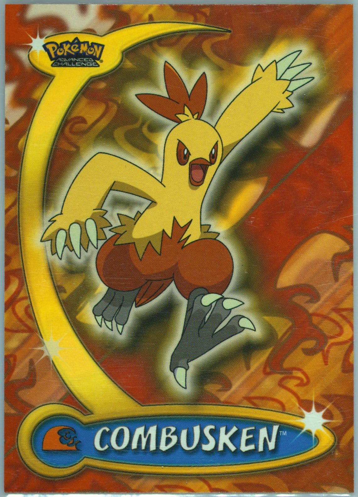 Combusken (21) 2004 Topps Pokemon Advanced Challenge