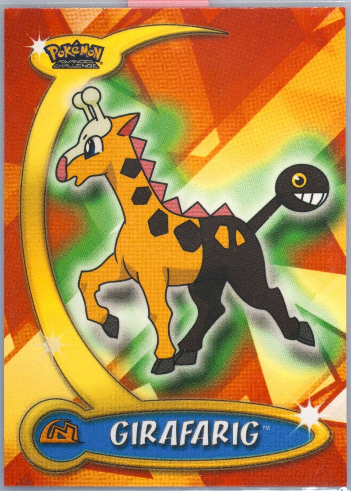Girafarig (29) 2004 Topps Pokemon Advanced Challenge