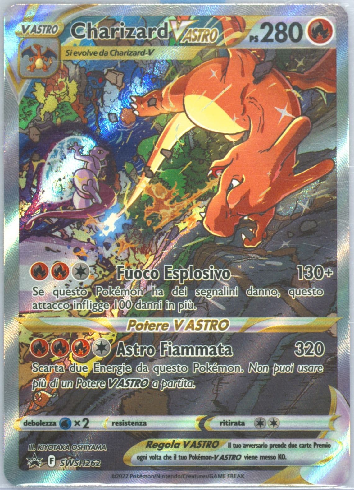 Full Art/Charizard Vastro Sword & Shield Ultra-Premium Collection-Charizard-Italian (262) 2022 Pokemon Swsh Black Star Promo