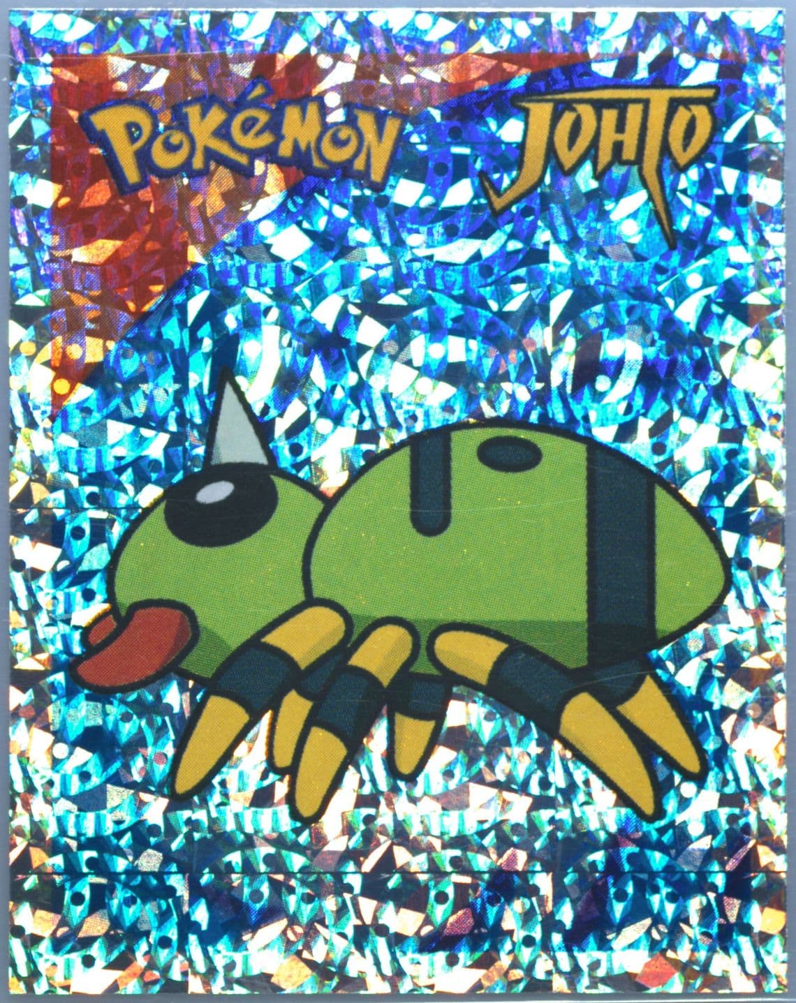 Spinarak-Prism (53) 2001 Merlin Pokemon 3