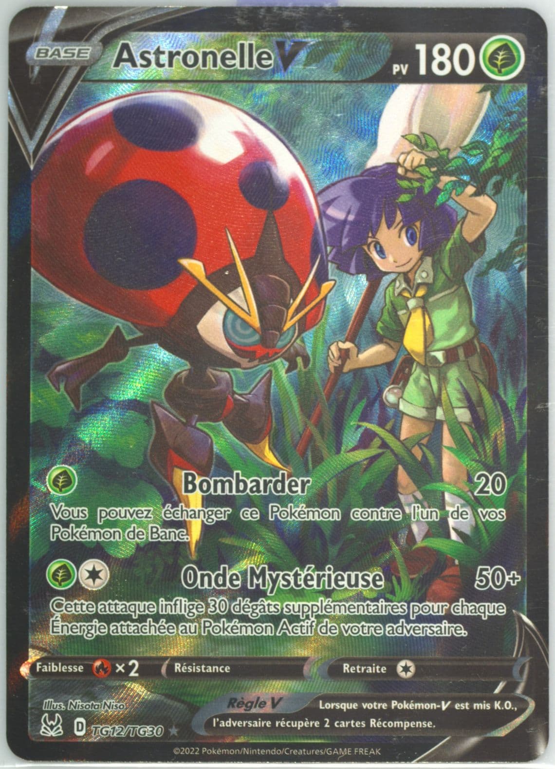 Full Art/Astronelle V French (TG12) 2022 Pokemon Sword & Shield Lost Origin