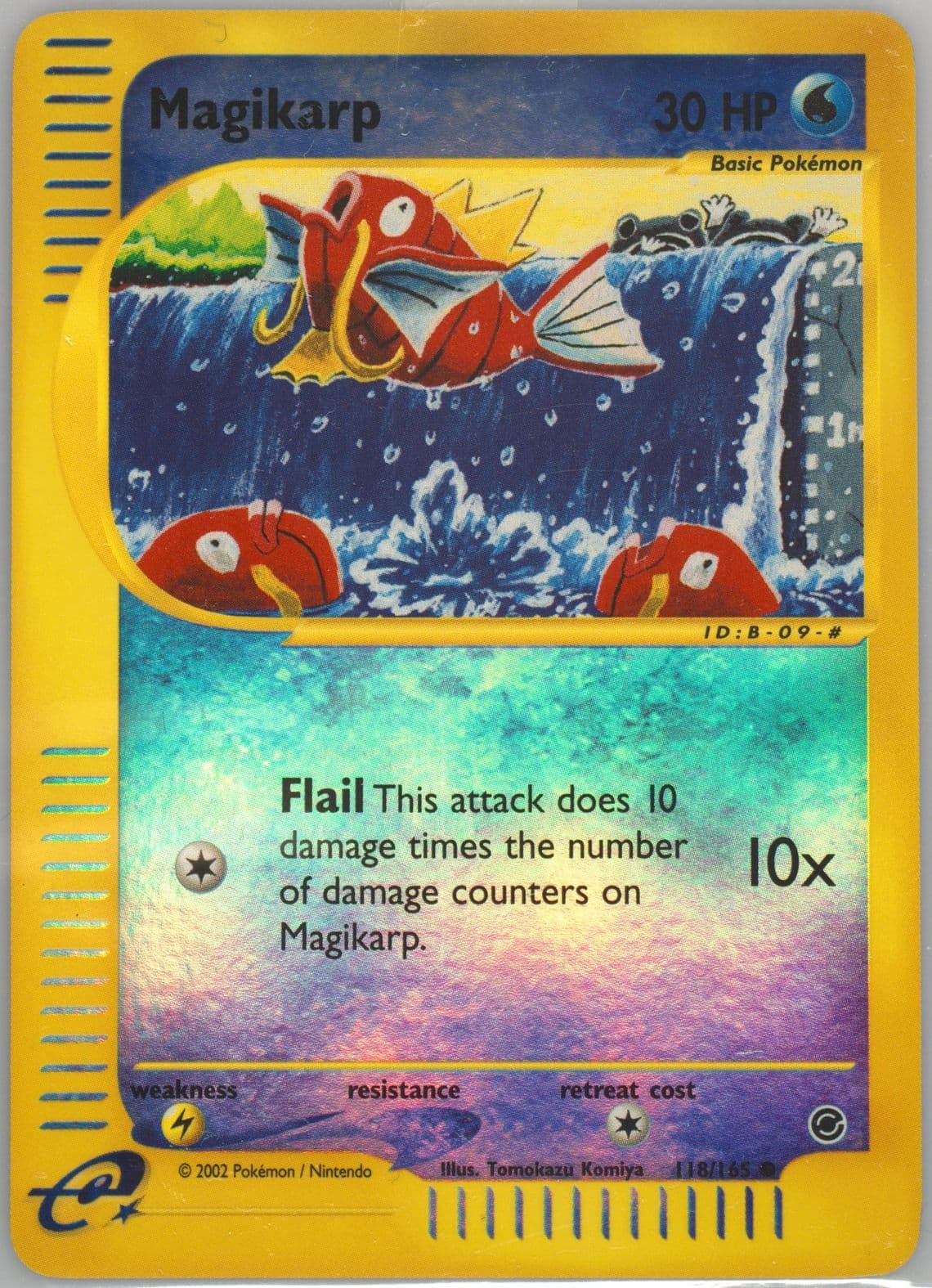 Magikarp-Reverse Foil (118) 2002 Pokemon Expedition