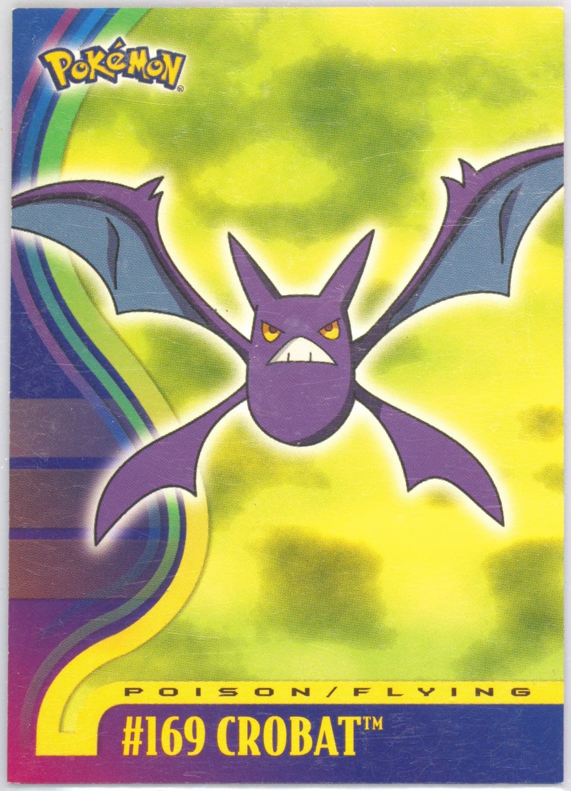 Crobat (169) 2001 Topps Pokemon Johto League Champions