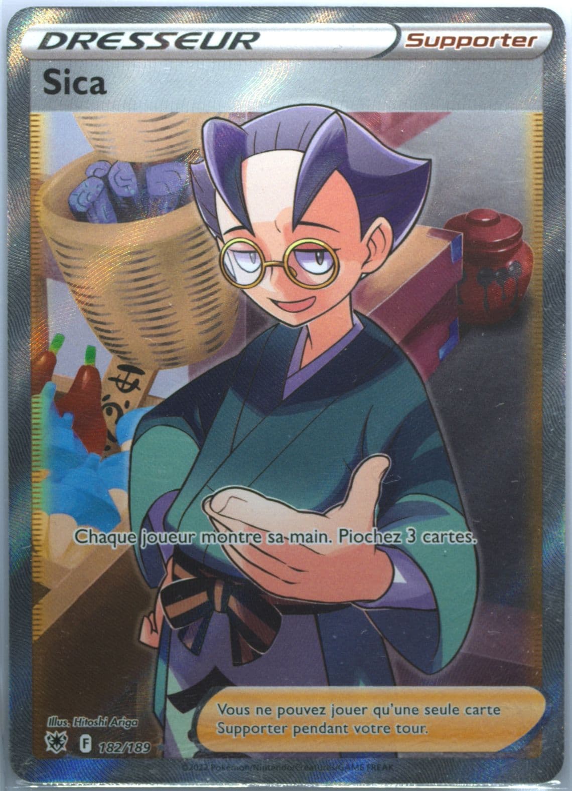 Full Art/Sica French (182) 2022 Pokemon Sword & Shield Astral Radiance