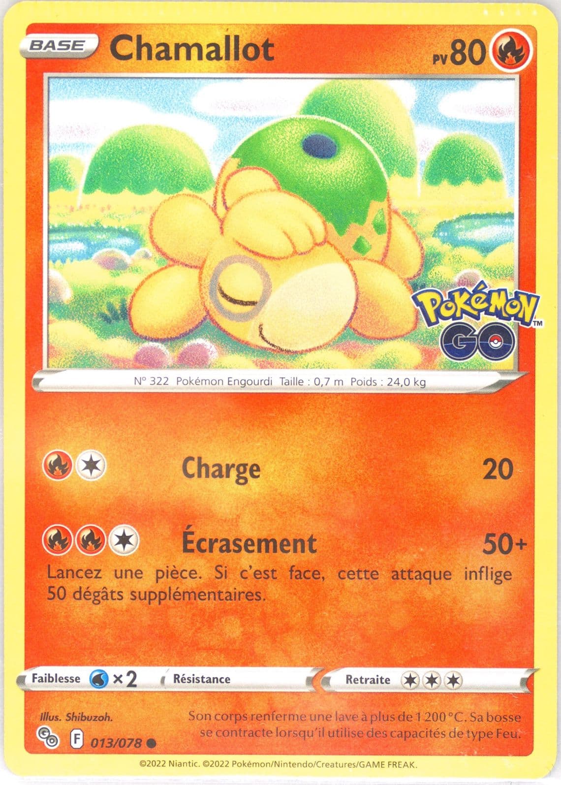 Chamallot French (013) 2022 Pokemon Go