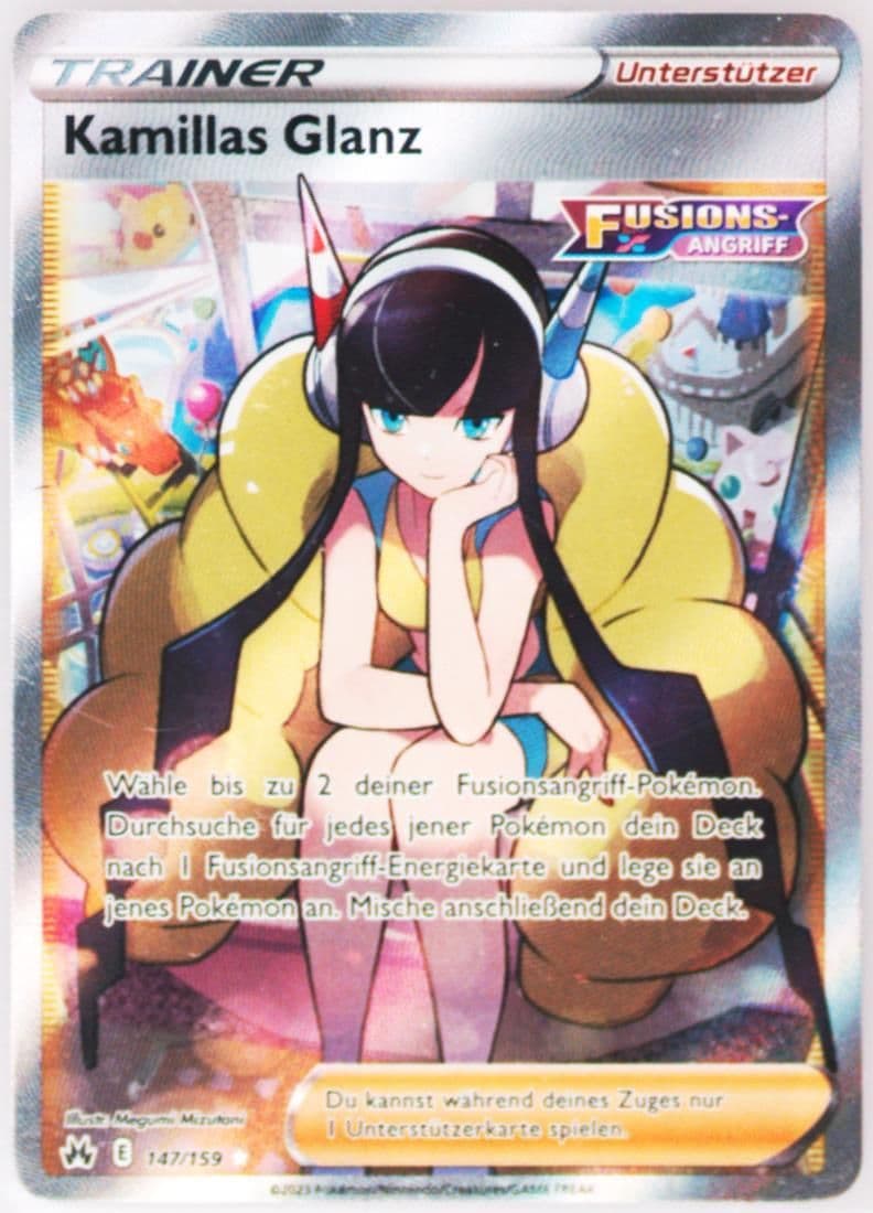 Full Art/Kamillas Glanz German (147) 2023 Pokemon Sword and Shield Crown Zenith
