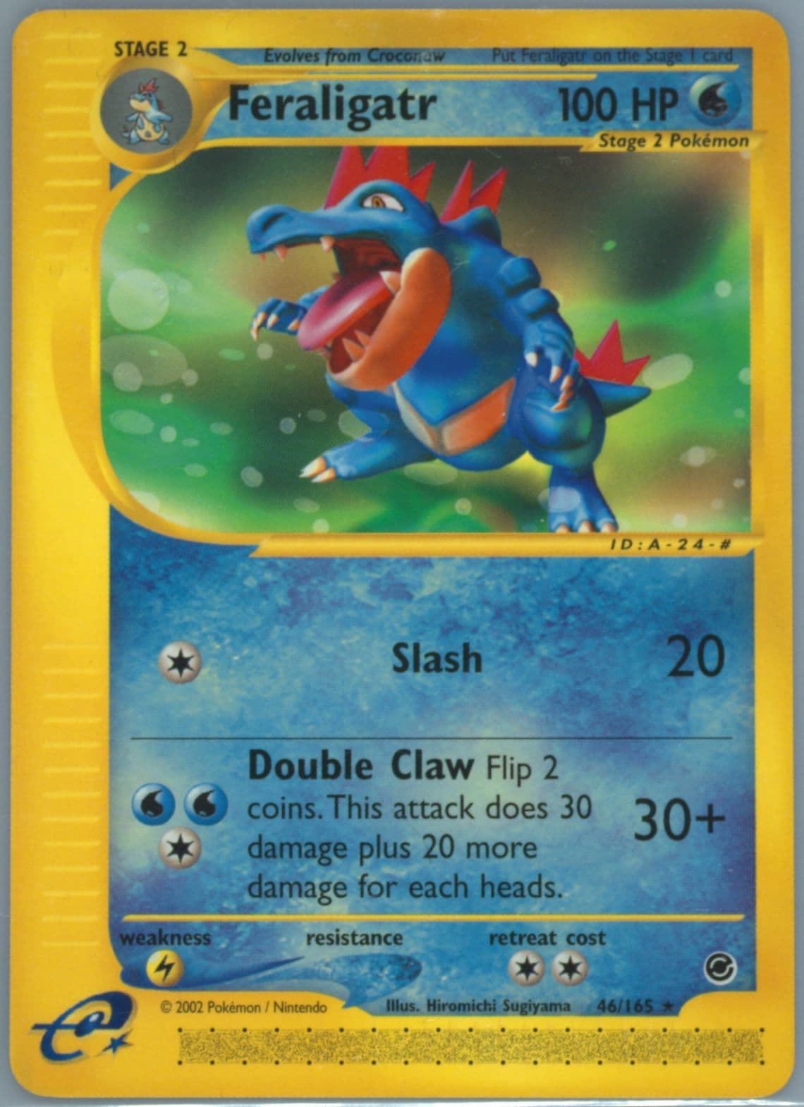 Feraligatr (46) 2002 Pokemon Expedition