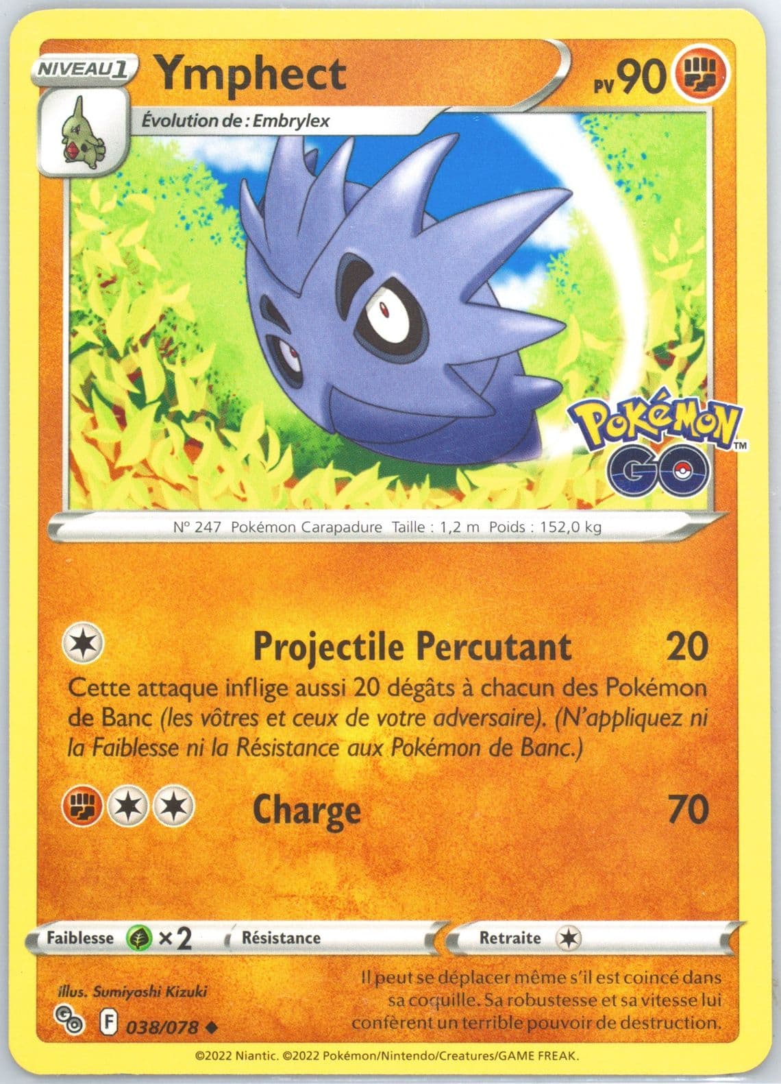 Ymphect French (038) 2022 Pokemon Go