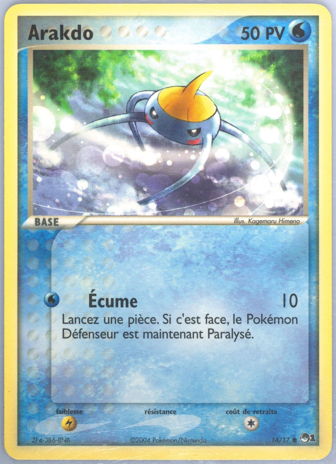 Arakdo French (14) 2004 Pokemon Pop Series 1