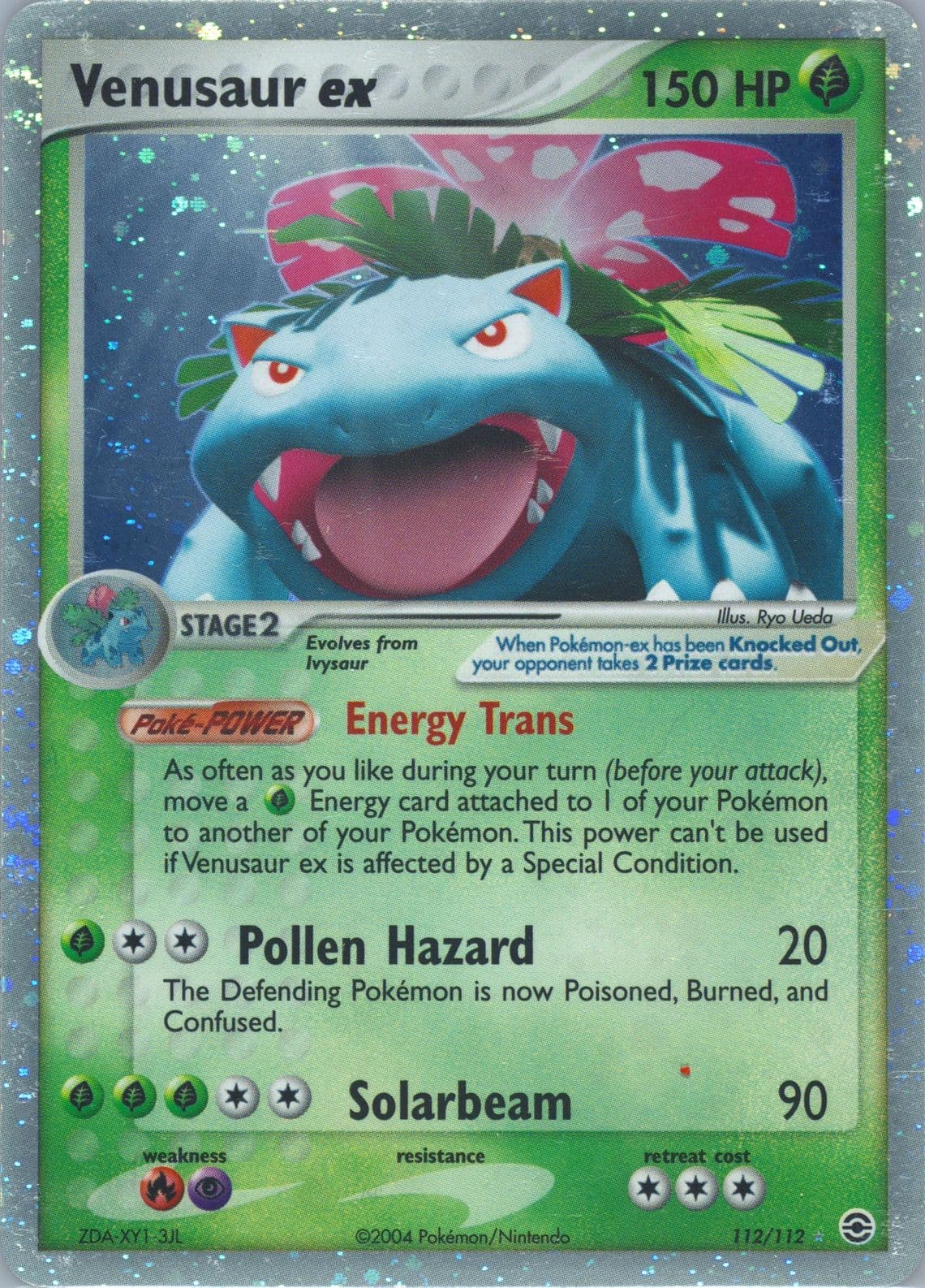 Venusaur EX-Holo (112) 2004 Pokemon EX Fire Red & Leaf Green