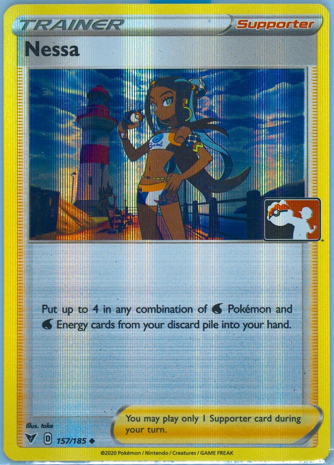 Nessa-Holo (157) 2022 Pokemon Play! Pokemon Prize Pack: Series 1