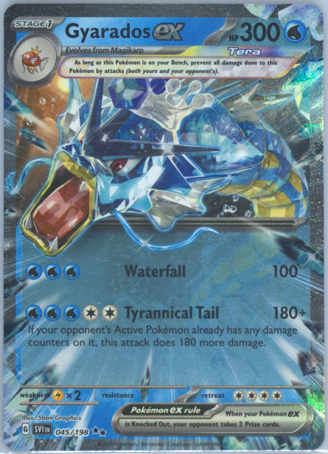 Gyarados EX (045) 2023 Pokemon Svi EN-Scarlet & Violet