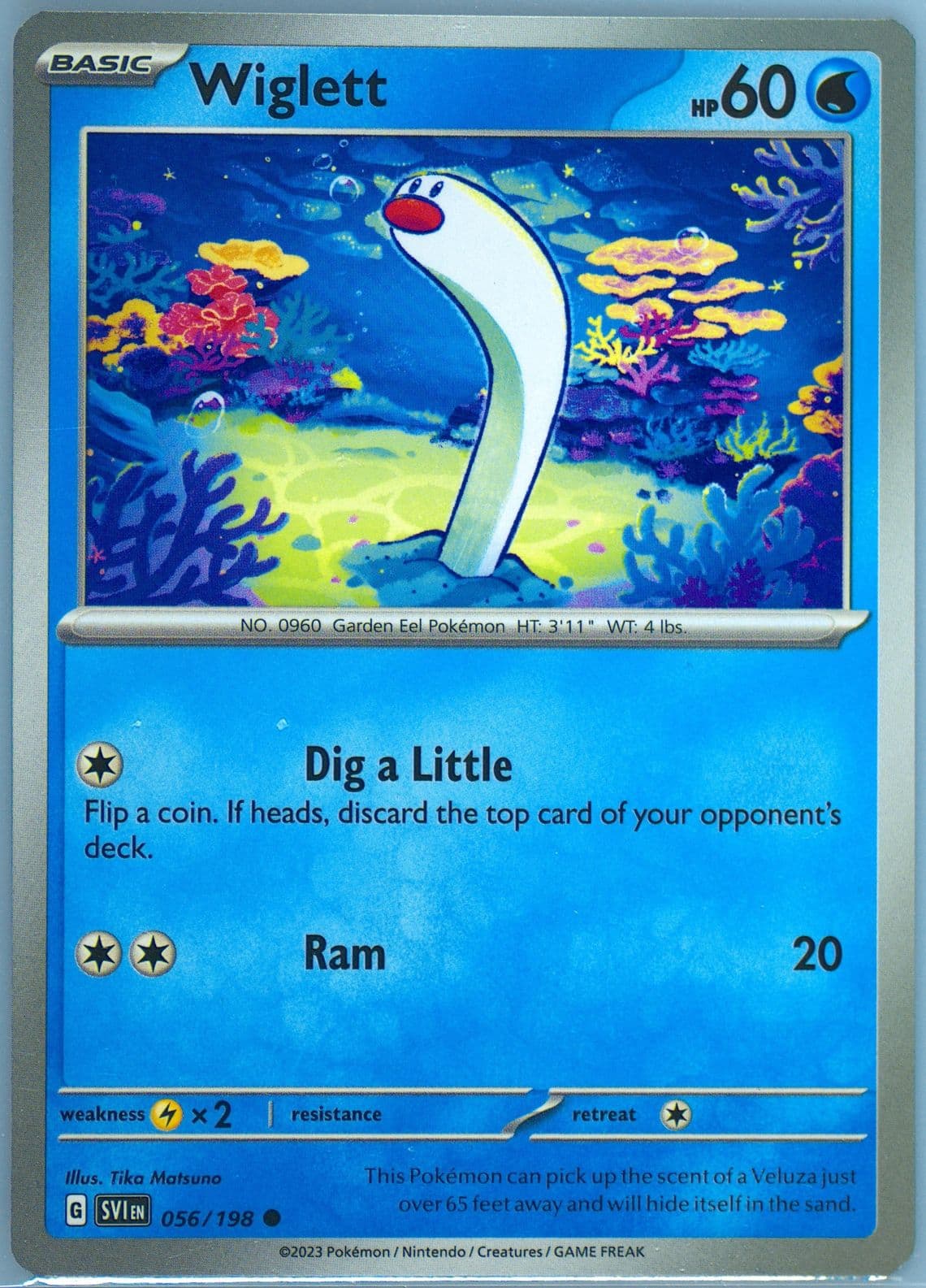 Wiglett (056) 2023 Pokemon Svi EN-Scarlet & Violet