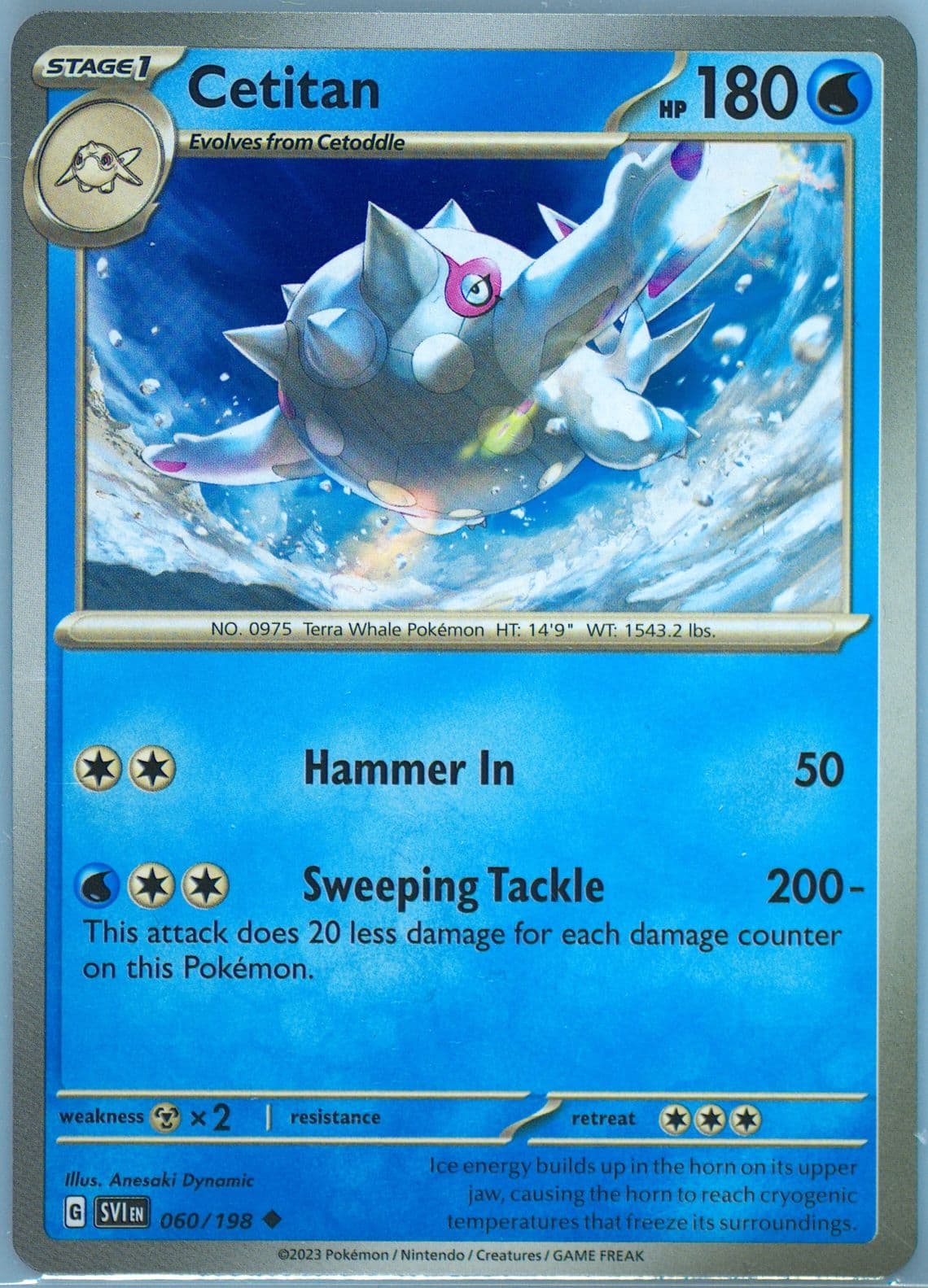 Cetitan (060) 2023 Pokemon Svi EN-Scarlet & Violet