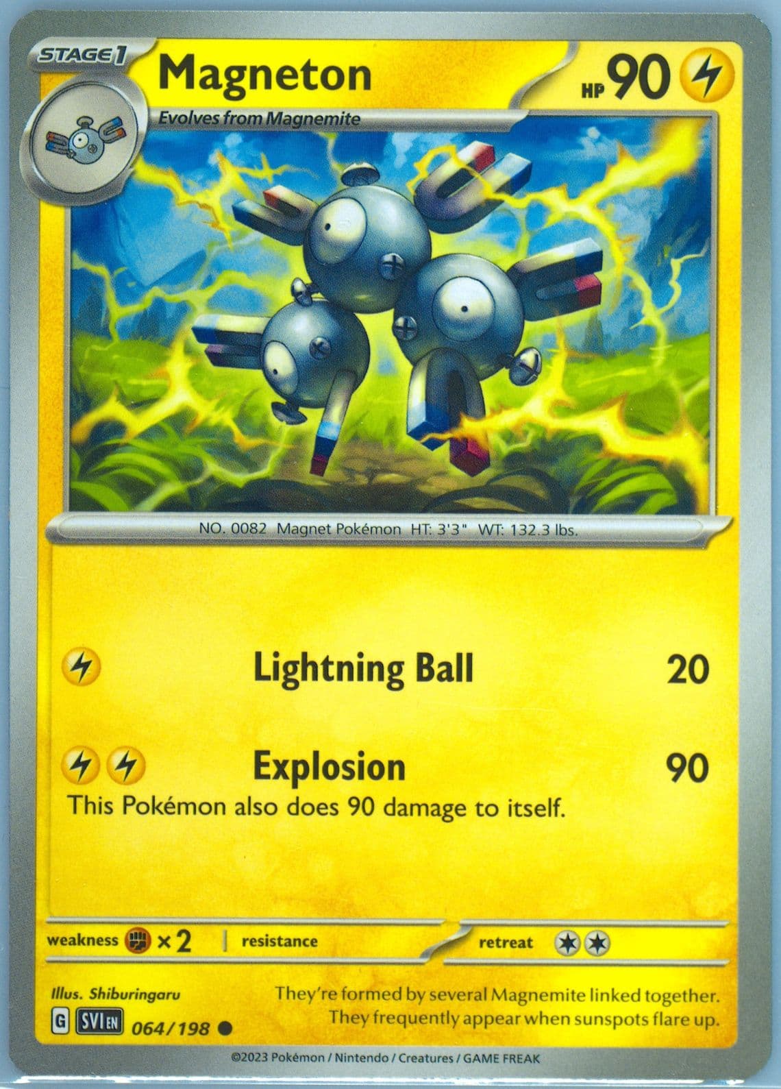 Magneton (064) 2023 Pokemon Svi EN-Scarlet & Violet