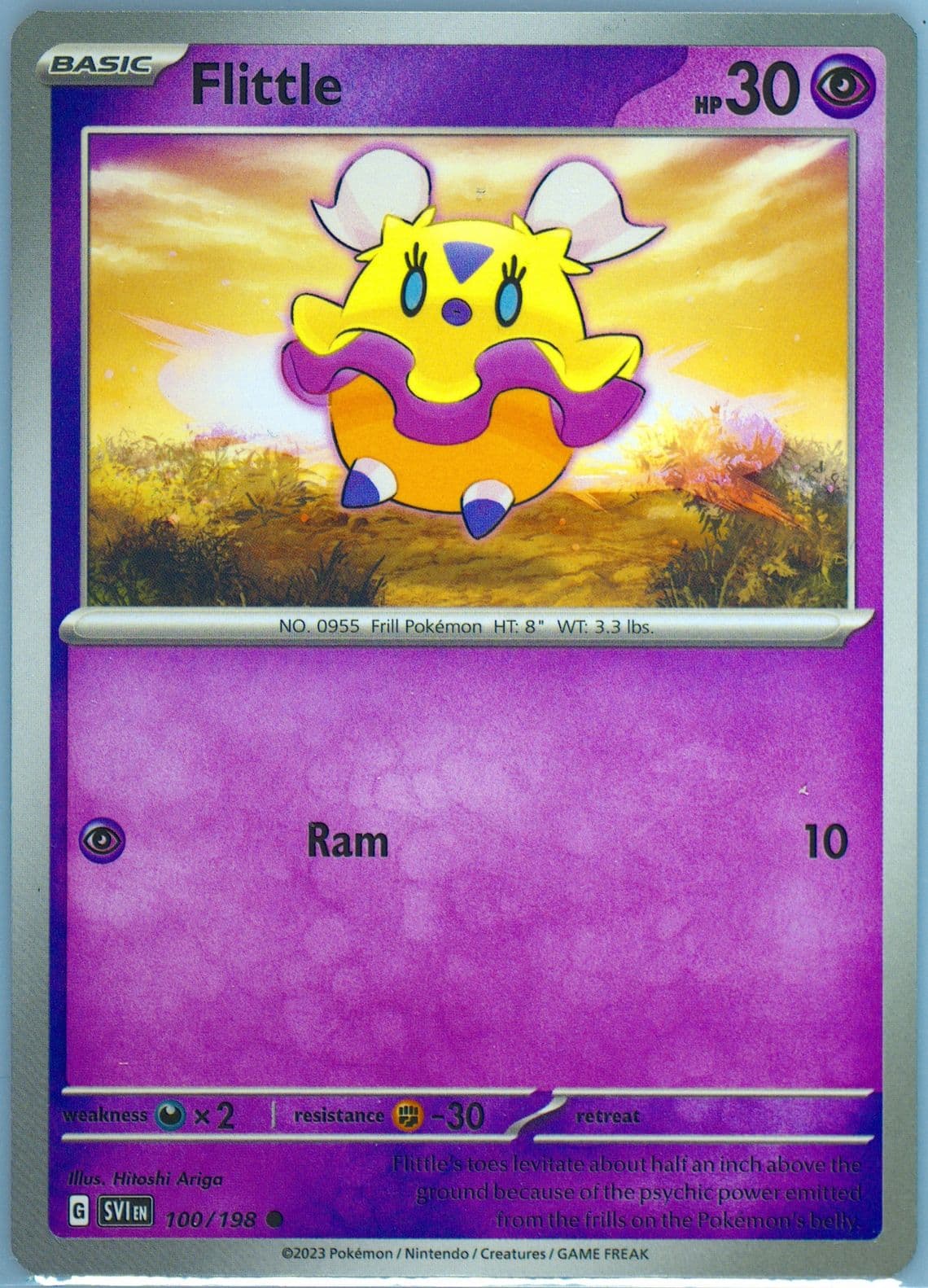 Flittle (100) 2023 Pokemon Svi EN-Scarlet & Violet