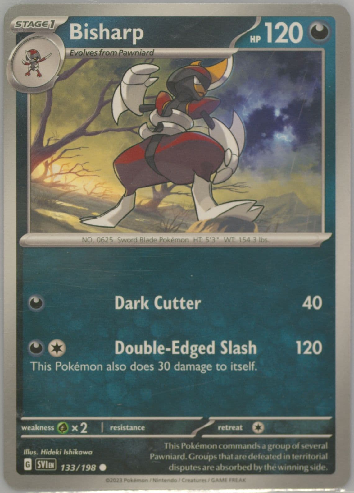 Bisharp (133) 2023 Pokemon Svi EN-Scarlet & Violet